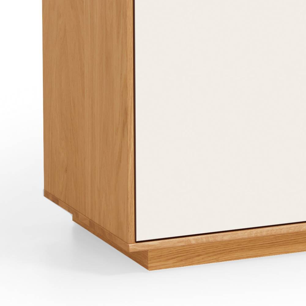 Mehrzweckschrank Bedina mit Drehtüren und einer Schublade