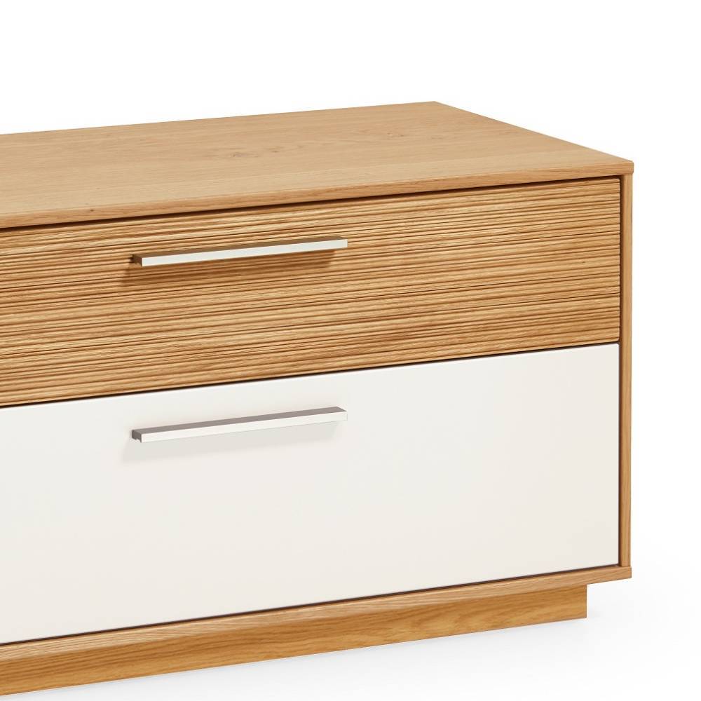 Flurbank Bedina mit zwei Schubladen 45 cm hoch