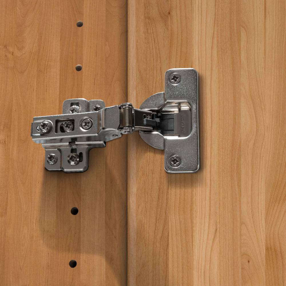 Kleiderschrank mit Glasfront Merkur in Eiche Bianco und Dunkelbraun
