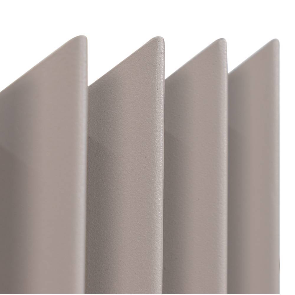 Wandgarderobenleiste Virenca in Taupe mit 5 Kleiderhaken