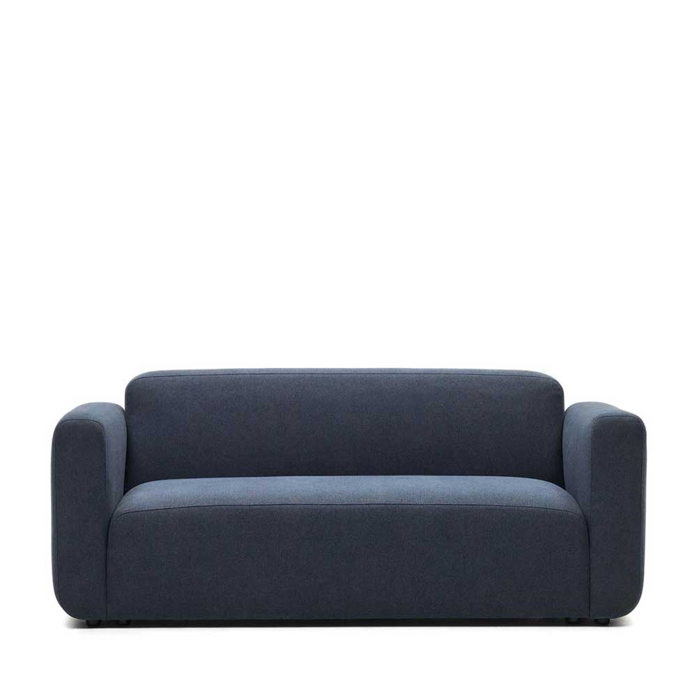 Wohnzimmer Couch Badryca in Dunkelblau 188 cm breit