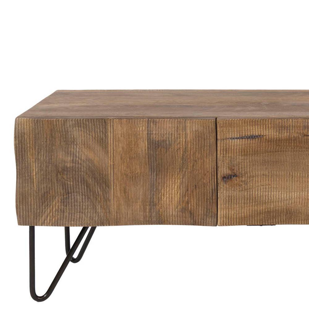 TV Lowboard Juny aus Mangobaum Massivholz 160 cm breit