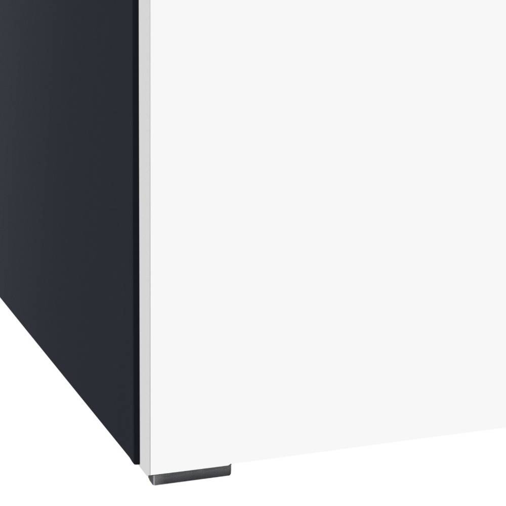 Kommode Benadetta in modernem Design mit Metallgriffen