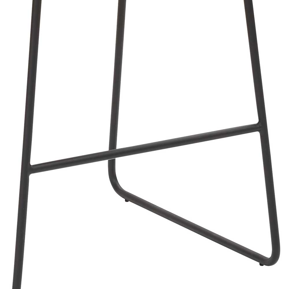 Küchen Tresenstuhl Yamaico 67 cm Sitzhöhe mit gepolsterter Rückenlehne