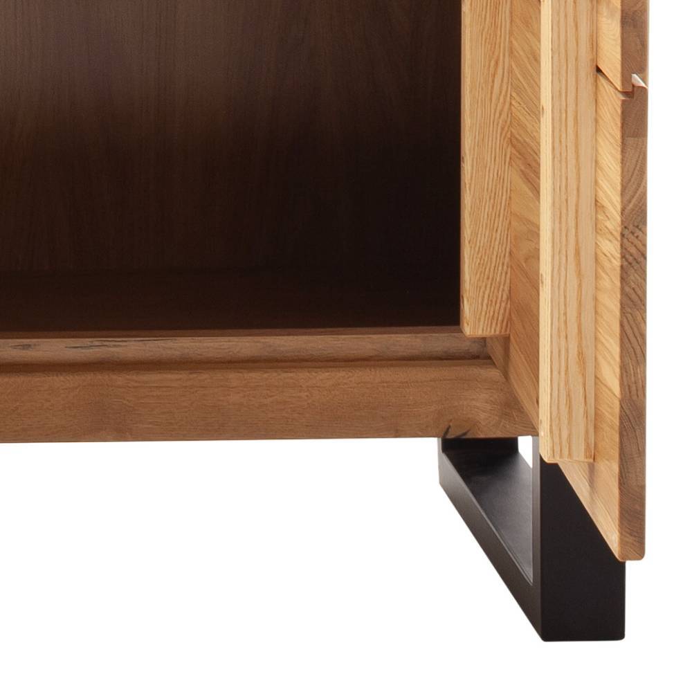 Esszimmersideboard Suzana im Industry und Loft Stil in Wildeichefarben