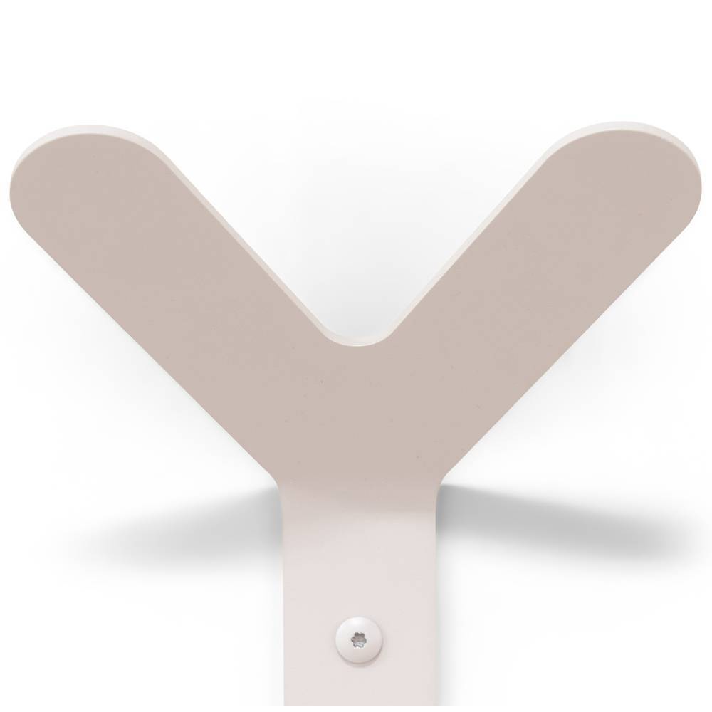 Wandgarderobenleiste Icardus in Taupe mit 13 Kleiderhaken