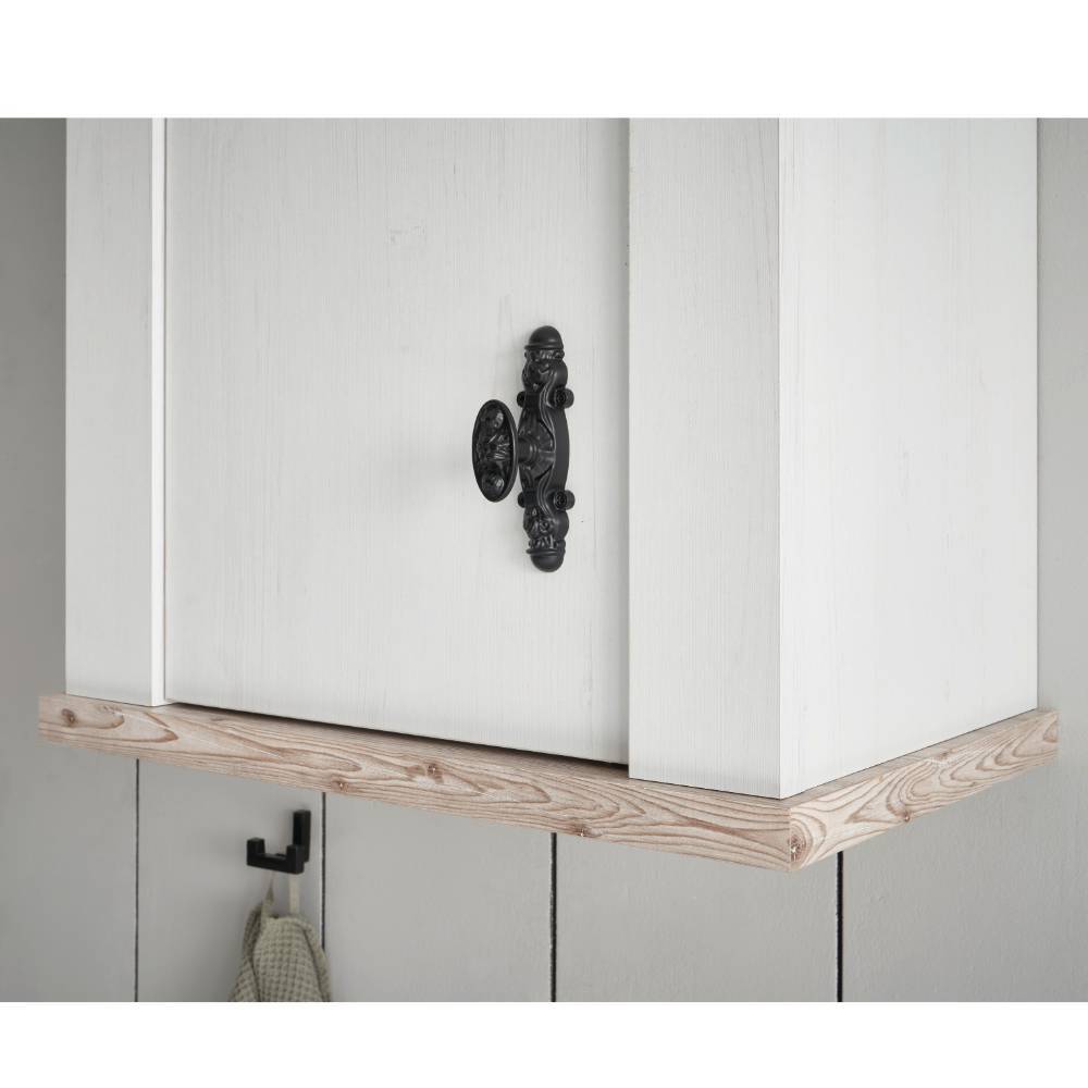 Einbauküchenzeile Flurencina im Landhausstil 191 cm breit (vierteilig)