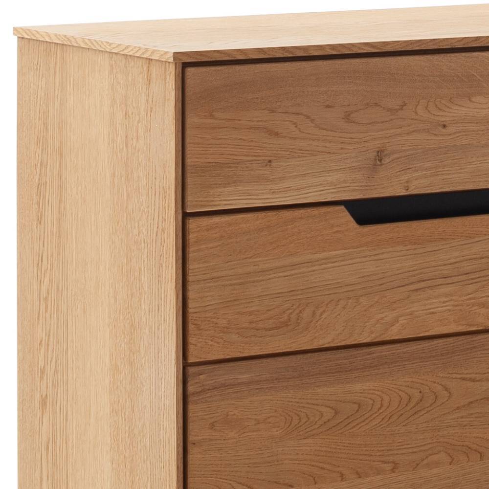 Sideboard Sisam in Wildeichefarben 153 cm breit