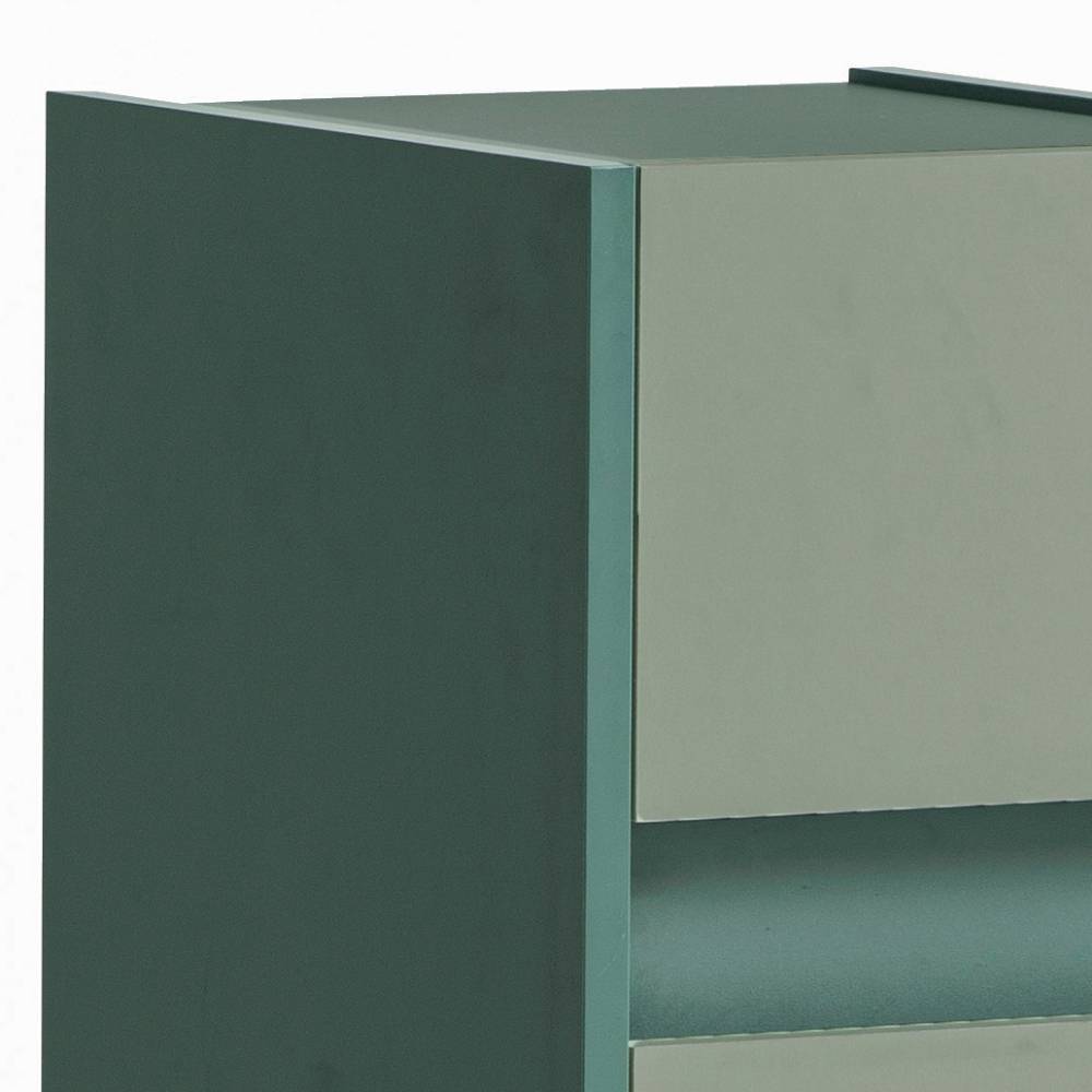 Badschrank Yochana 30 cm breit in Graugrün