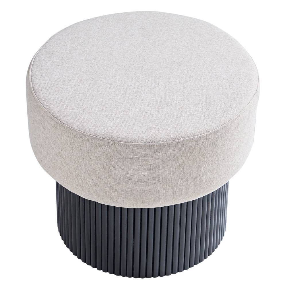 Beistellhocker Sambarin im Skandi Design mit Truhe