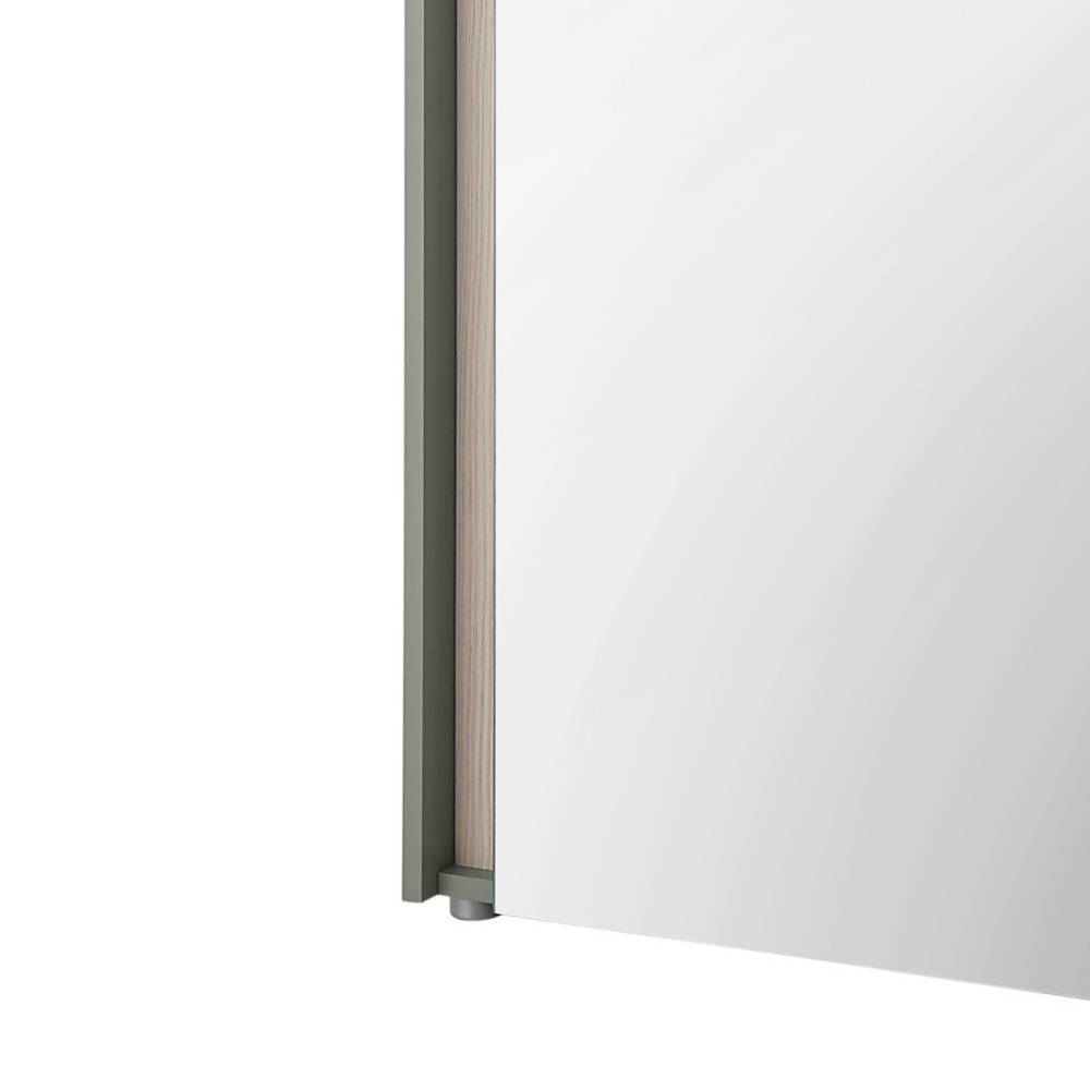 Garderobenschrank Ulfava mit Spiegeltür 200 cm hoch