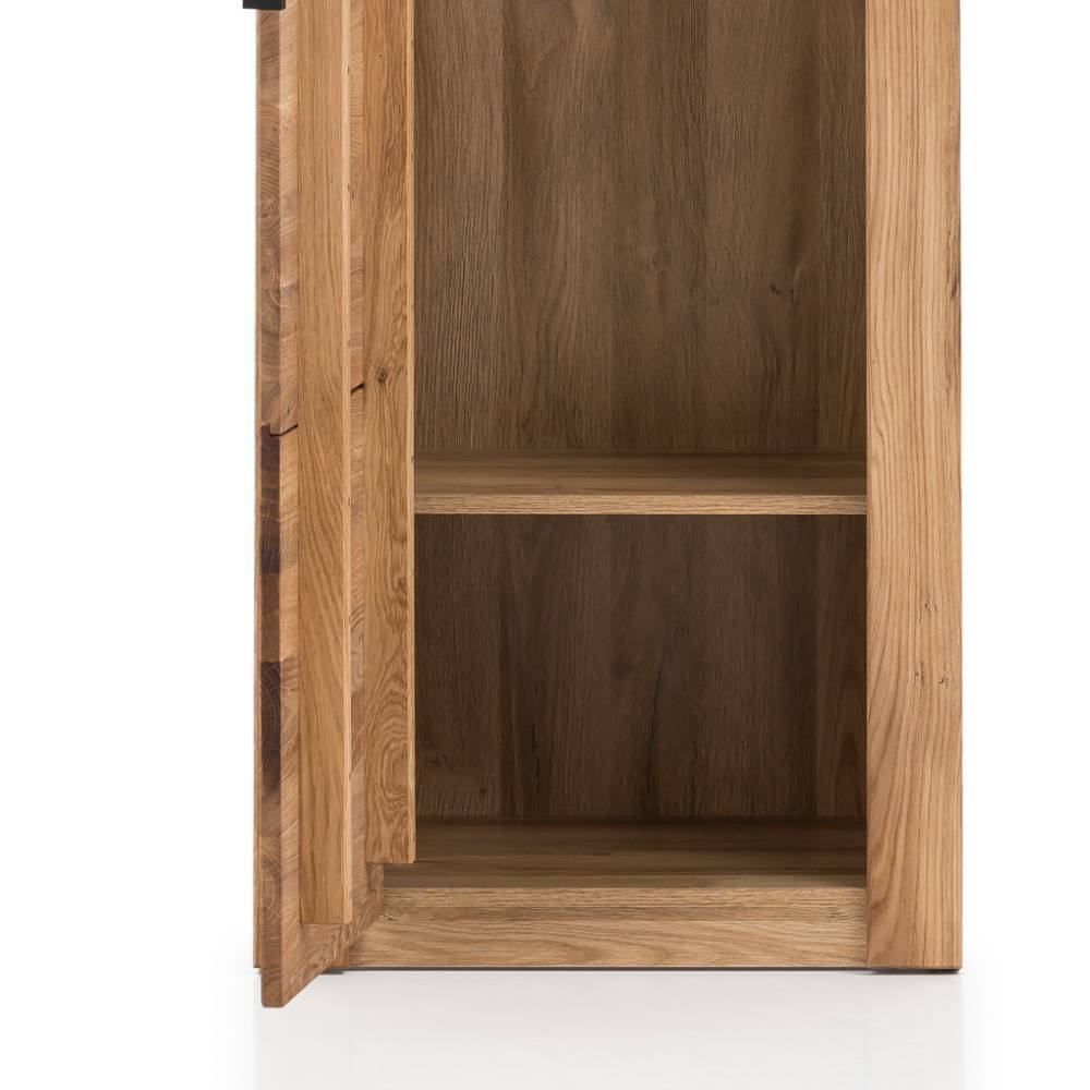 Garderobenschrank Vroscian in Eichefarben 199 cm hoch