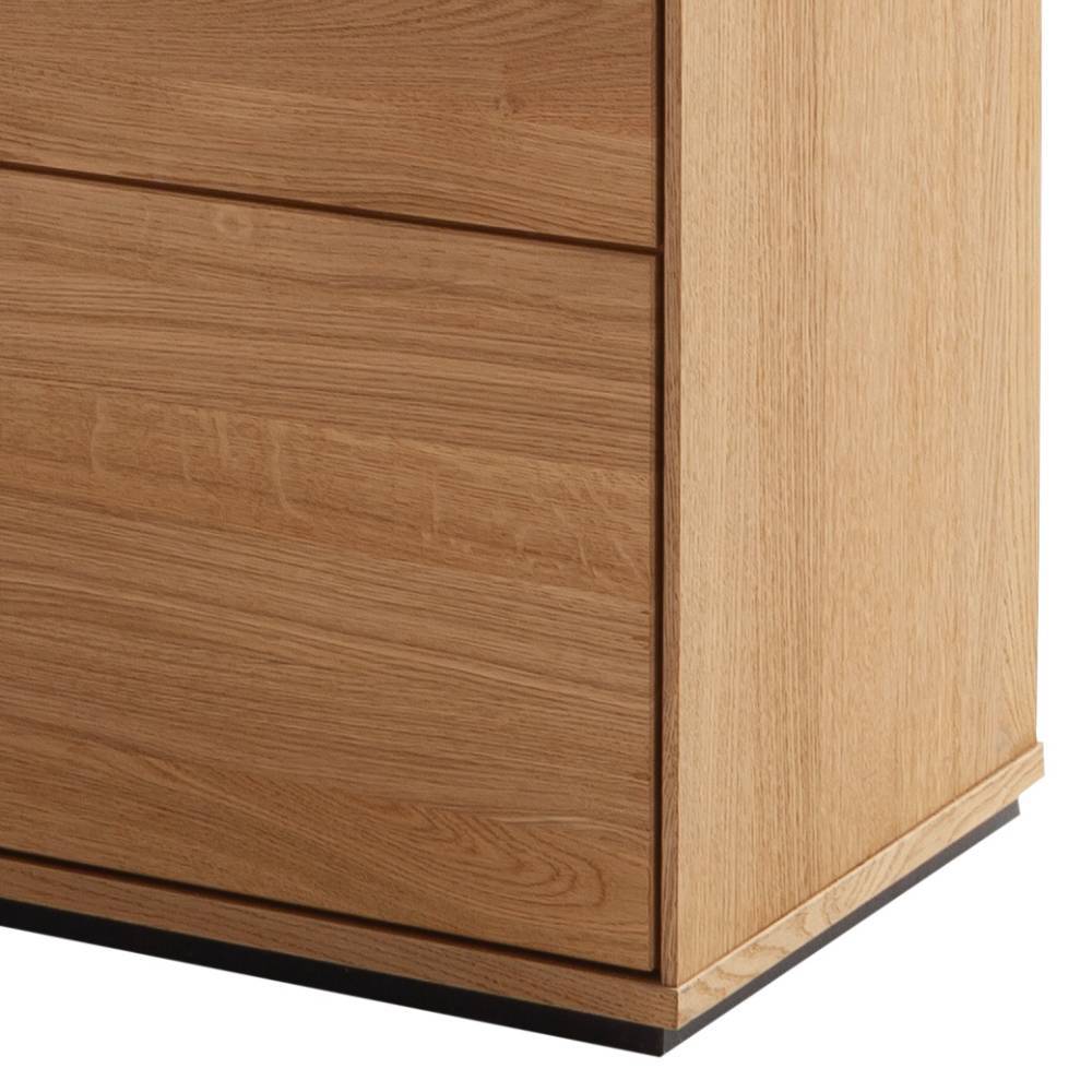 TV Board Sisam in Wildeichefarben 193 cm breit
