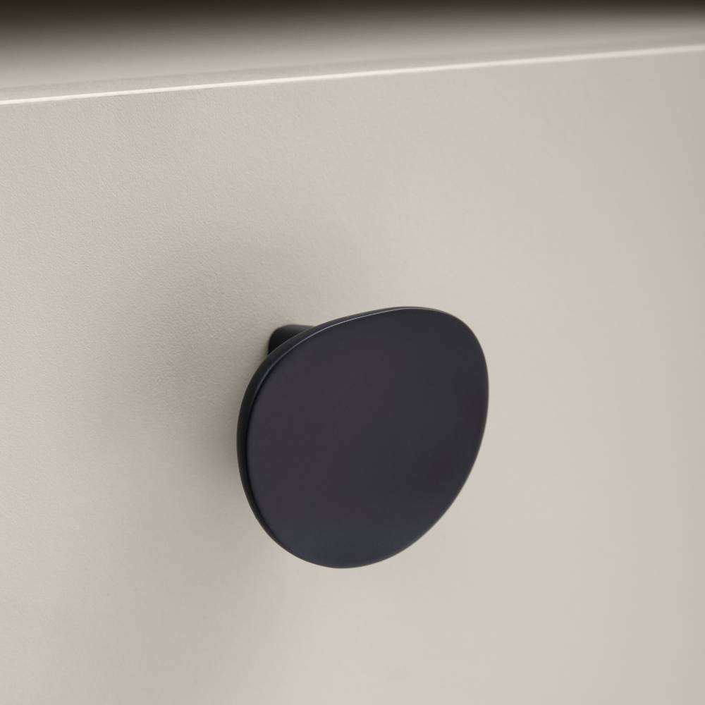 Hochschrank Isabelona in Cremeweiß 41 cm breit