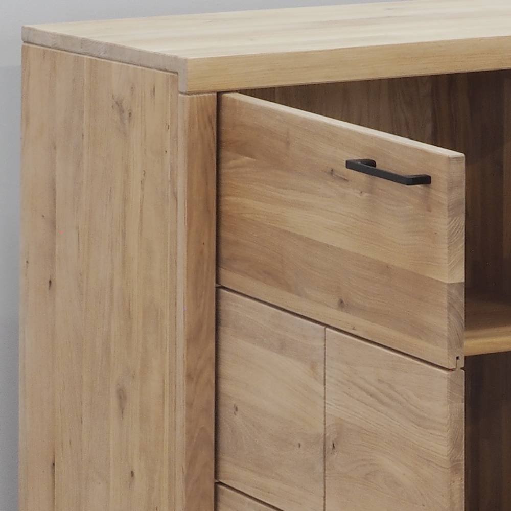 Sideboard Artjes 128 cm breit in Eiche Bianco