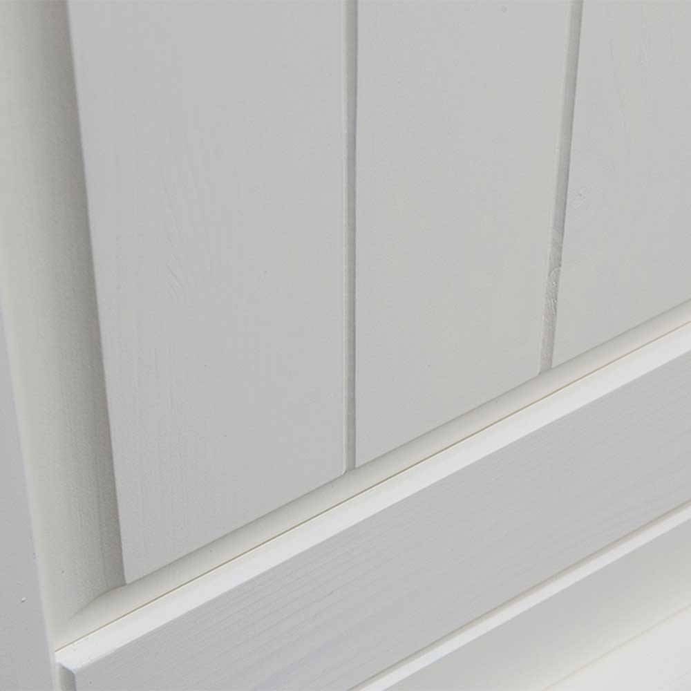 Wohnzimmerschrank Corao im Landhausstil mit Glastür