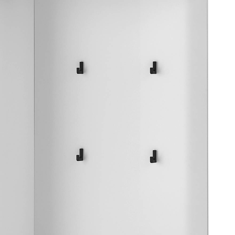 Flurgardarobe Fricossa in modernem Design - Weiß