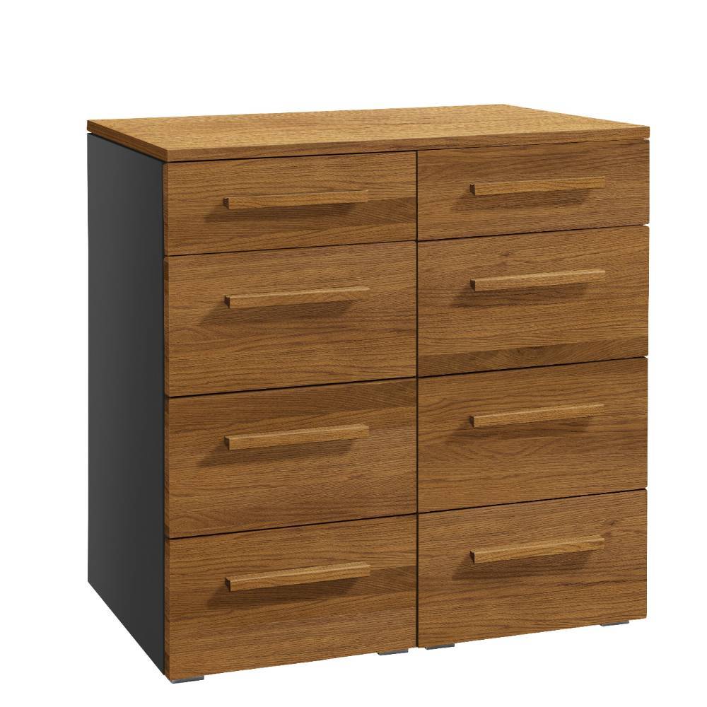 Flurkommode Mutano mit acht Schubladen 90 cm breit
