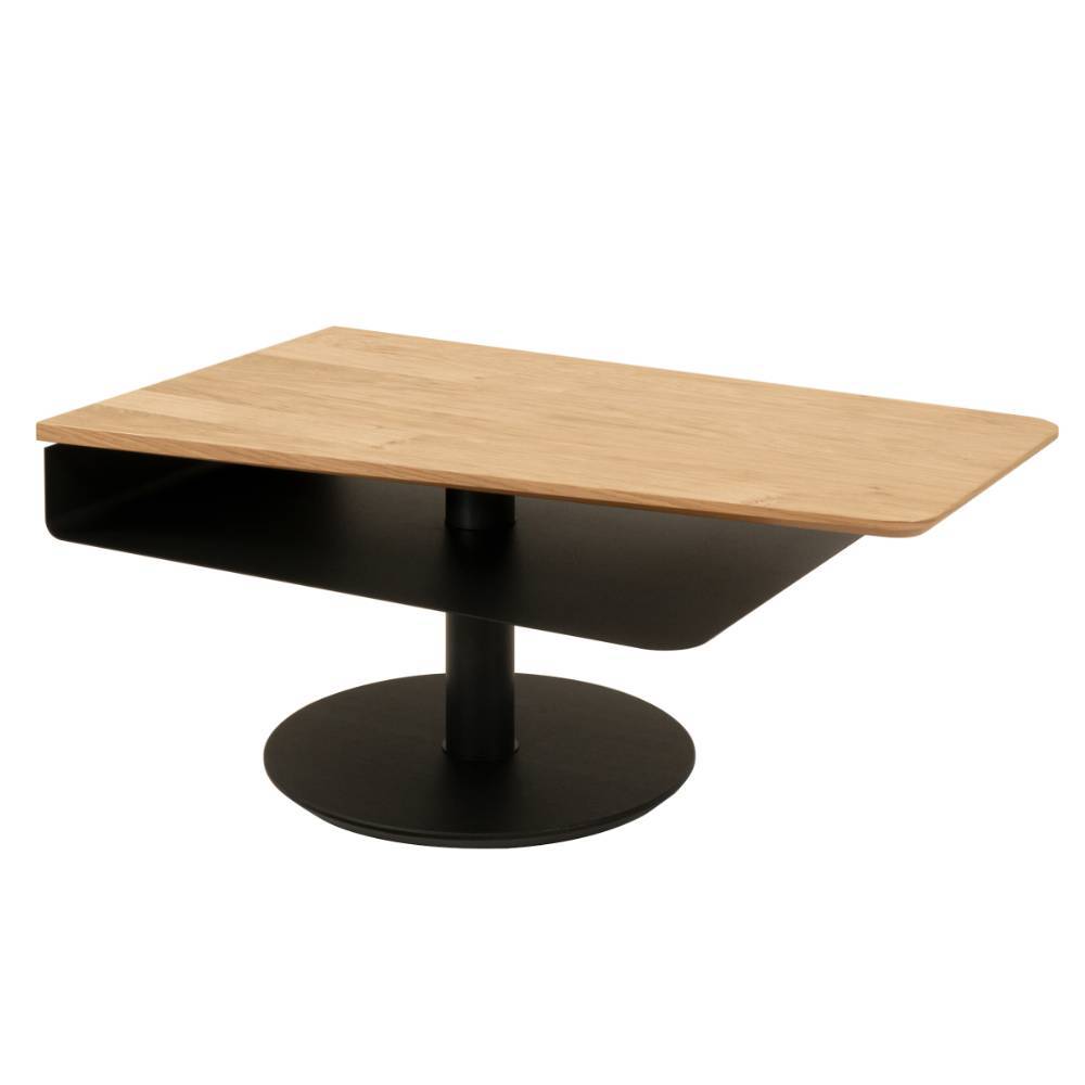 Wohnzimmer Tisch Heraklion auf Säulengestell in modernem Design