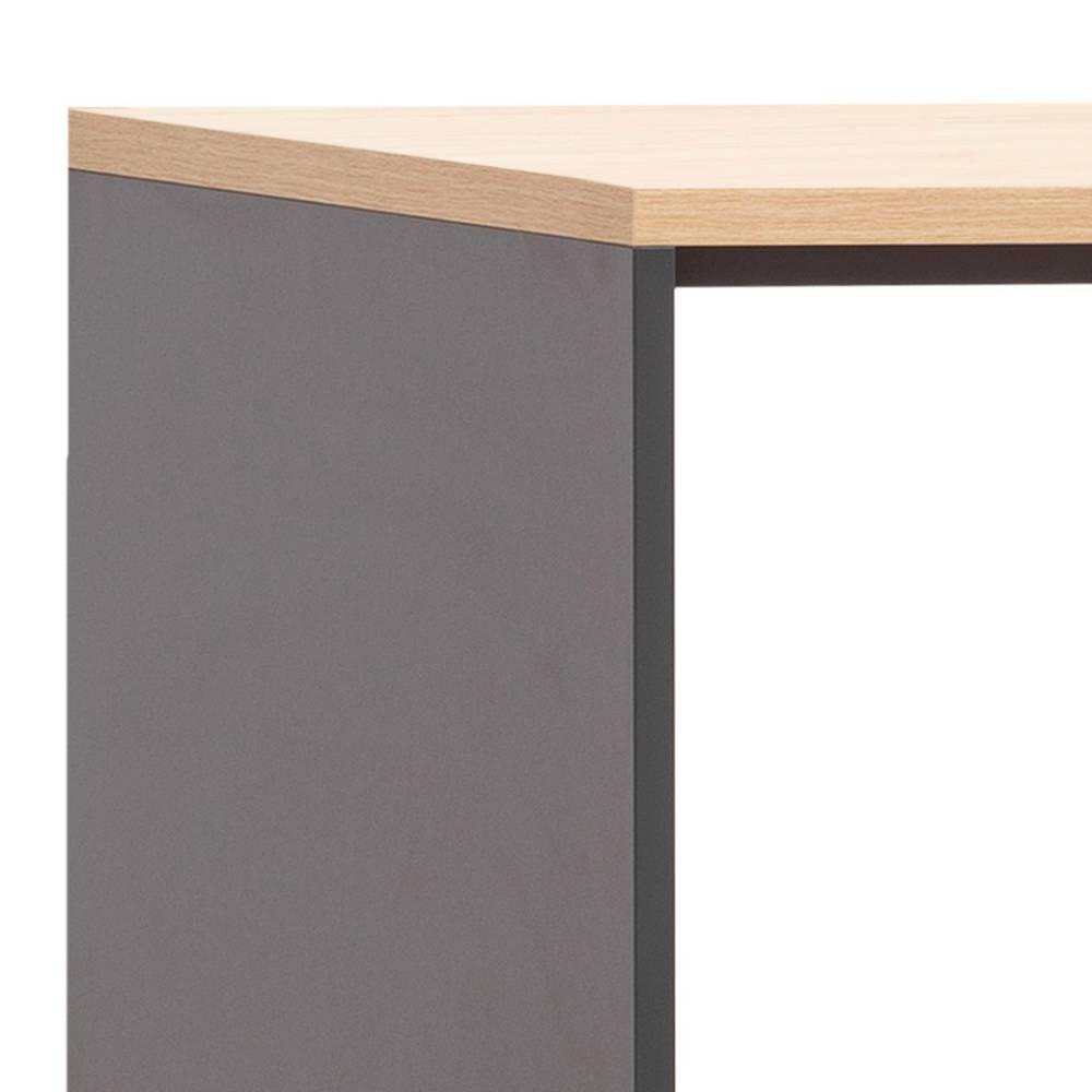 Waschmaschinenschrank Savasso abschließbar in Anthrazit