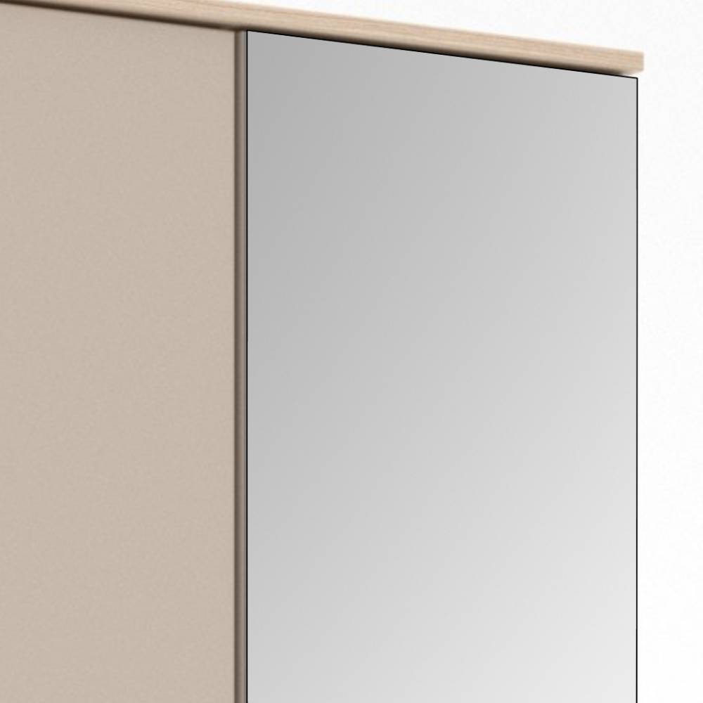 Garderobenschrank Jasefiana mit Spiegeltür in modernem Design