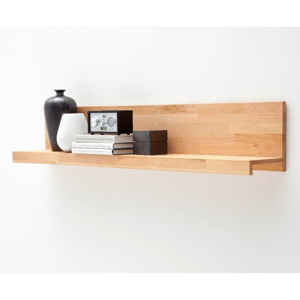 Wandregal Jameson aus Kernbuche Massivholz 150 cm breit
