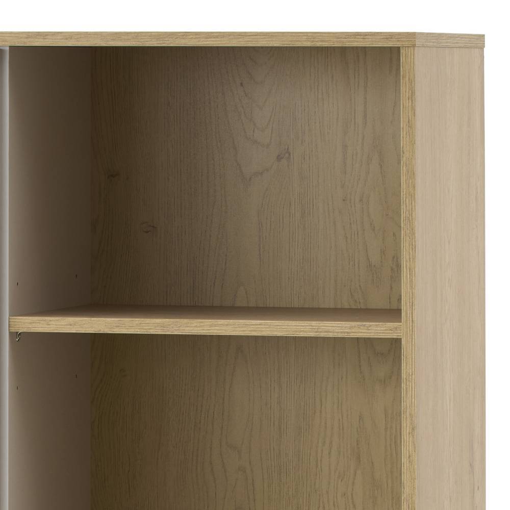 Wohnzimmerschrank Zimena in Eichefarben mit Drehtüren