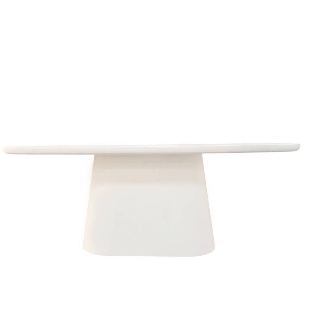 Esszimmertisch Janyna in Bootsform im Skandi Design