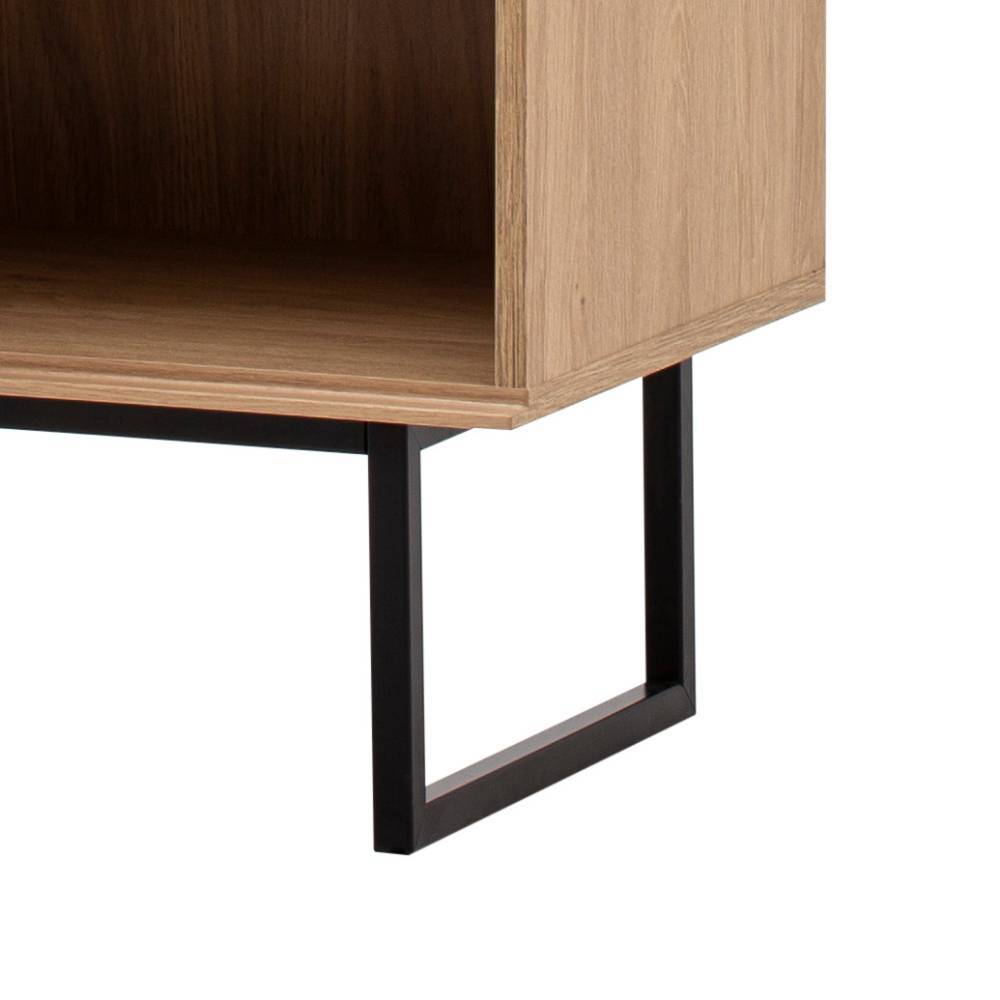 Standvitrine Carno 200 cm hoch in modernem Design