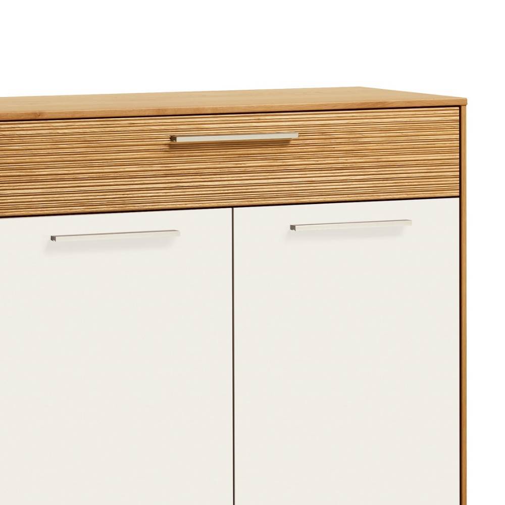 Schuhschrank Bedina mit einer Schublade und Drehtüren