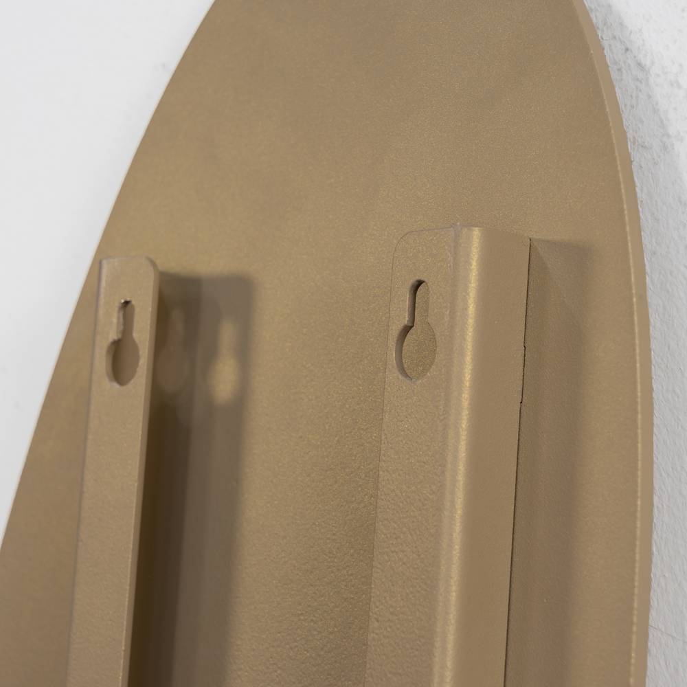 Wandspiegel Careful in Beige und organischer Form
