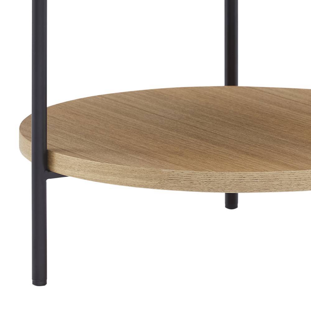 Zweisatztisch Snoudy in runder Form im Skandi Design (zweiteilig)
