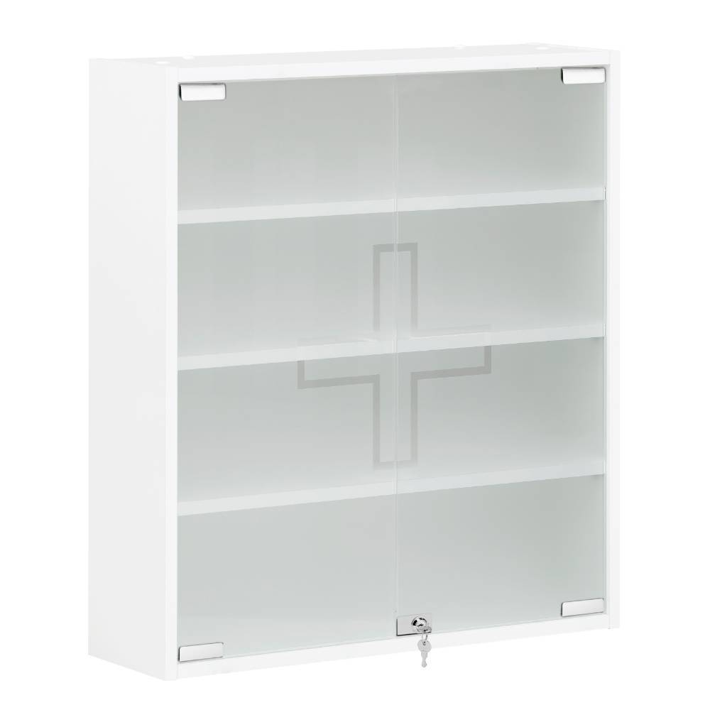 Medizinschrank Linz mit Glastüren abschließbar