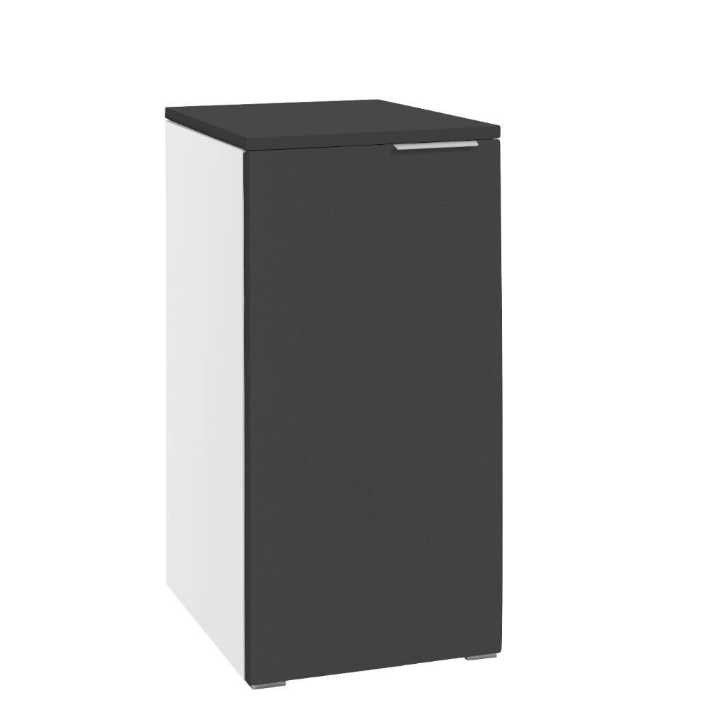 Kommode Romancina mit Drehtür 45 cm breit