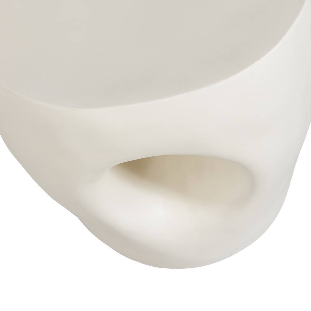 Beistelltisch Landeck in organischer Form 47 cm hoch