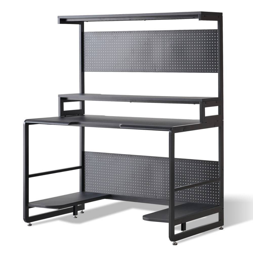 Gaming Schreibtisch Sixtys mit Bildschirmaufsatz 120 cm breit