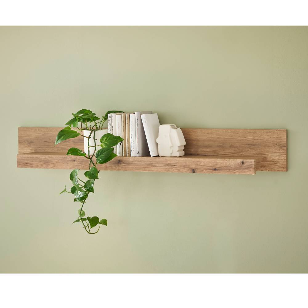 Wohnzimmer Anbauwand Cemutra in modernem Design 270 cm breit (vierteilig)