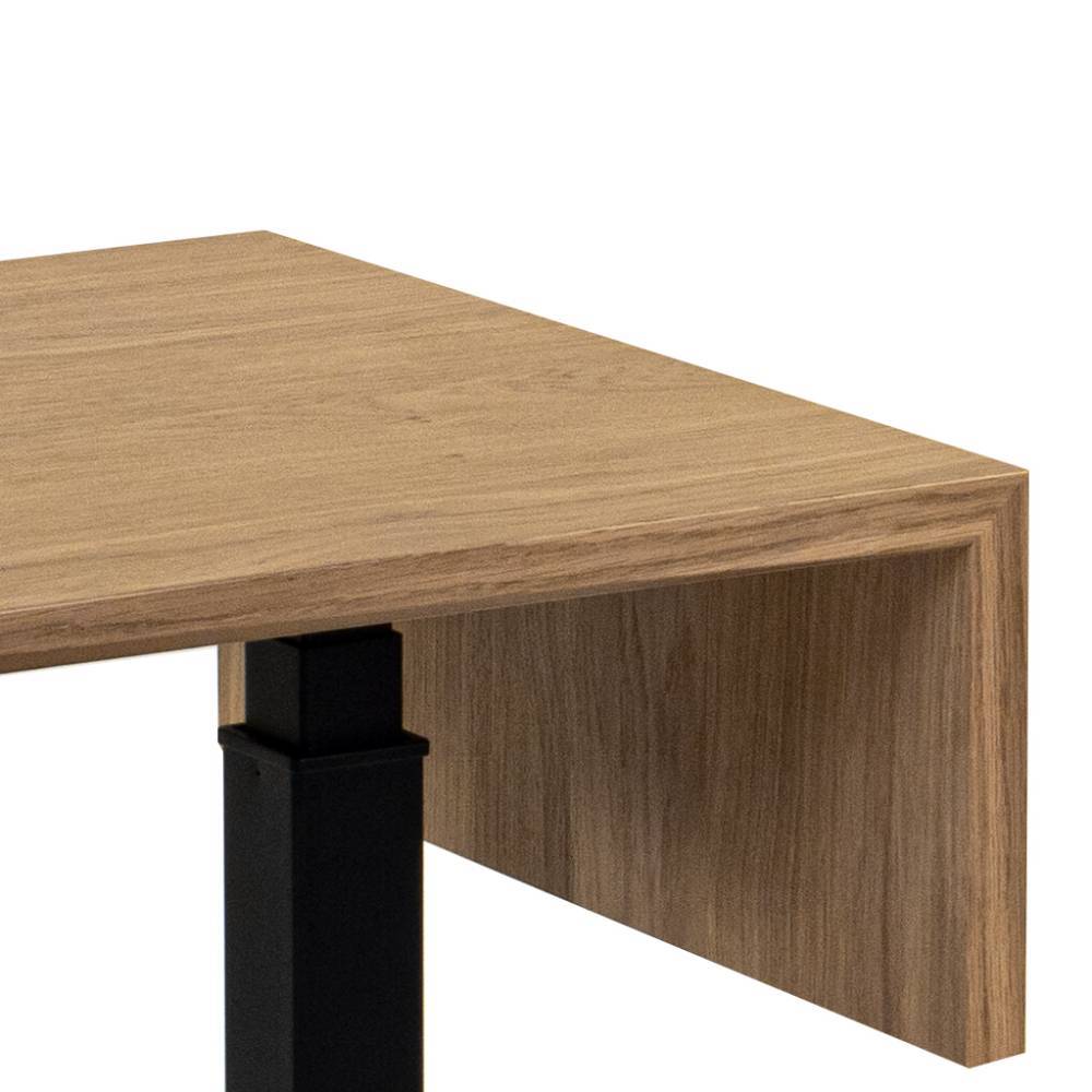 Beistelltisch Sofa Louis höhenverstellbar auf Säulengestell