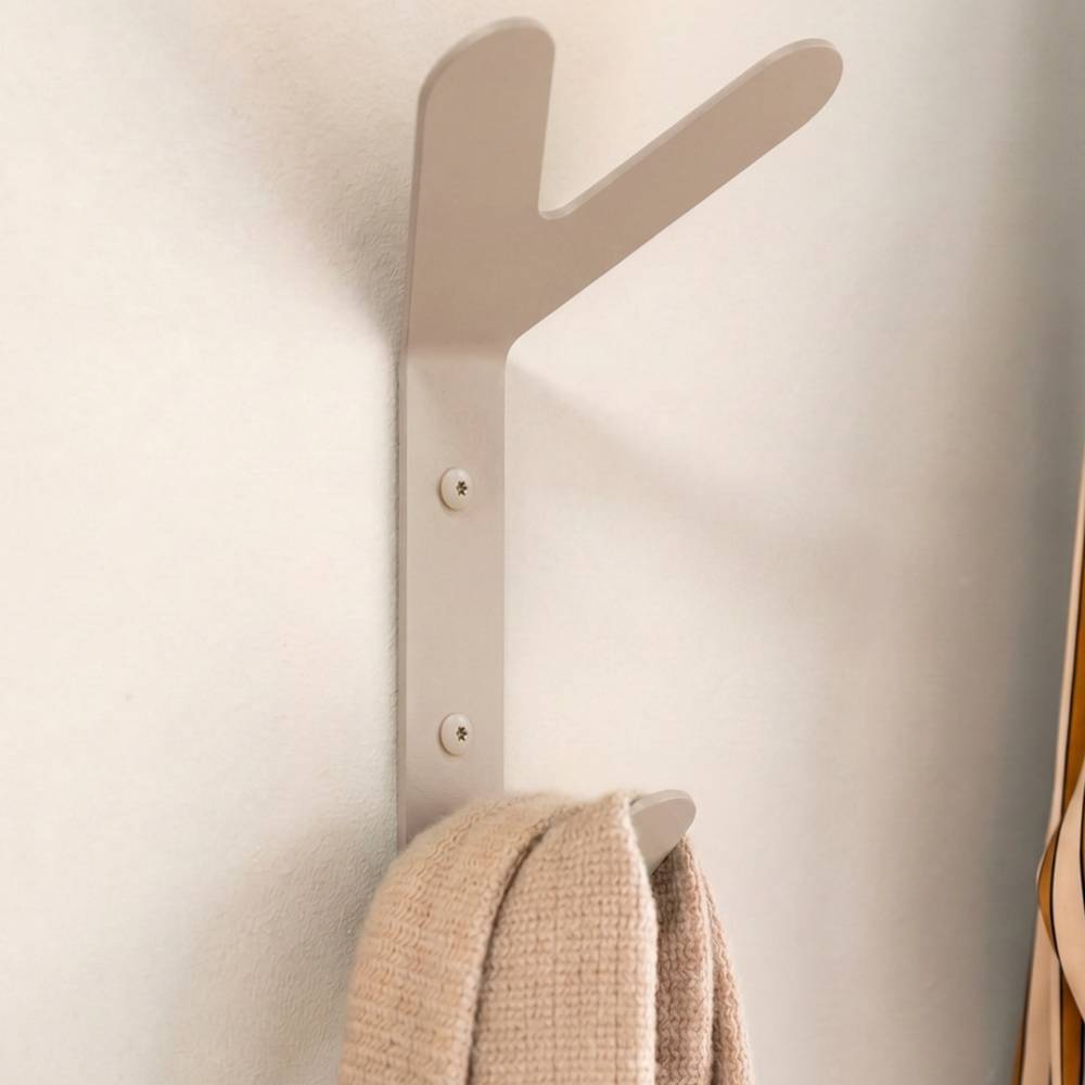 Metall Wandgarderobe Icardus in modernem Design pulverbeschichtet