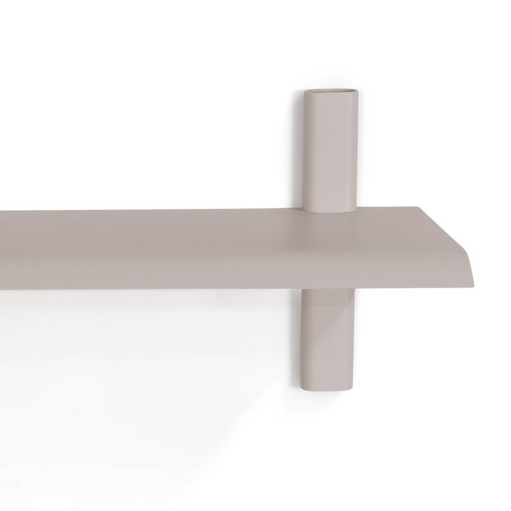 Metall Regal Sharina in Taupe und modernem Design