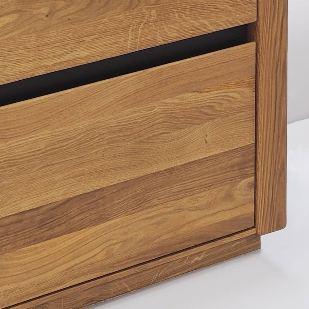 TV Lowboard Arouca aus Eiche Massivholz 162 cm breit