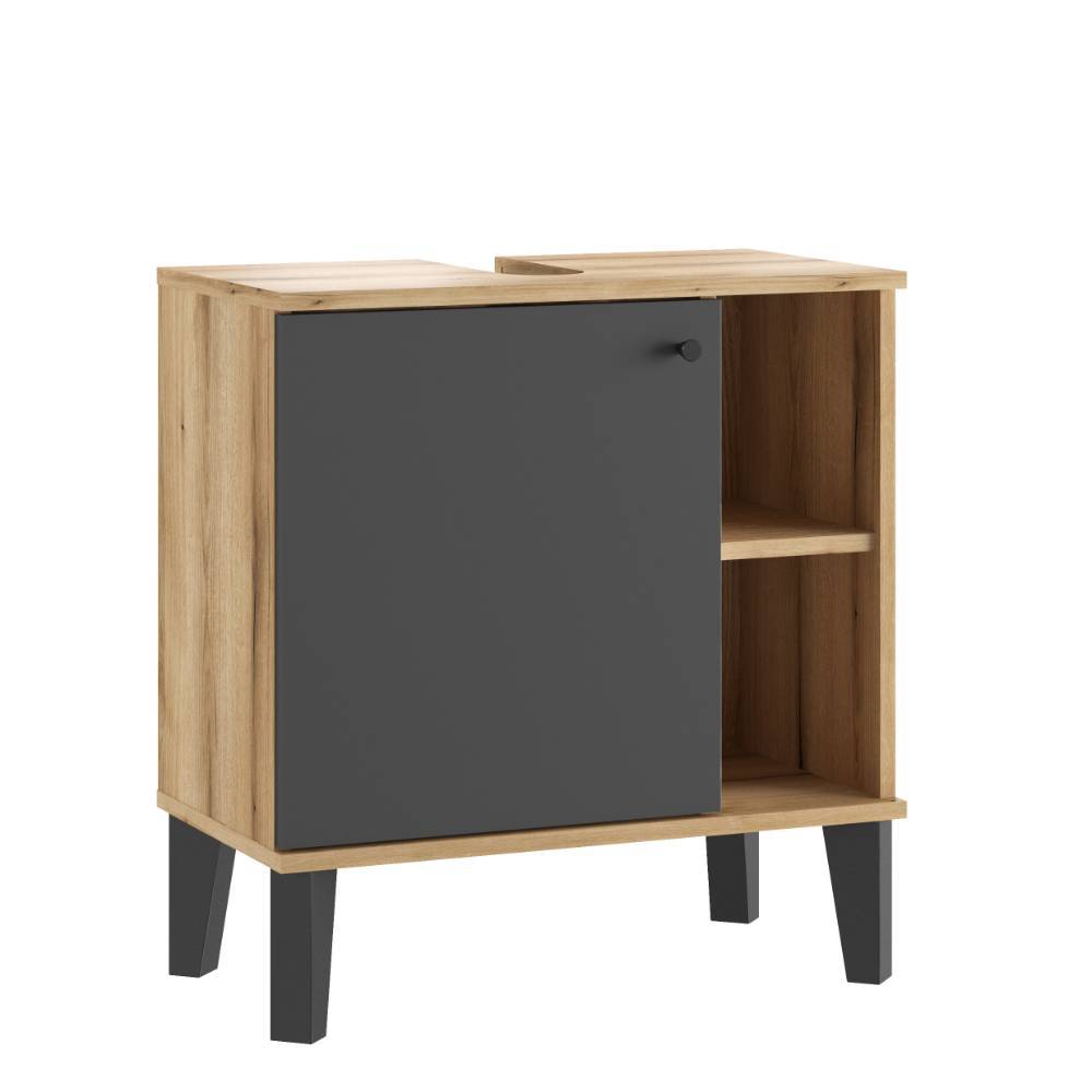 Badmöbel-Set Pattinos in modernem Design 33 cm tief (fünfteilig)