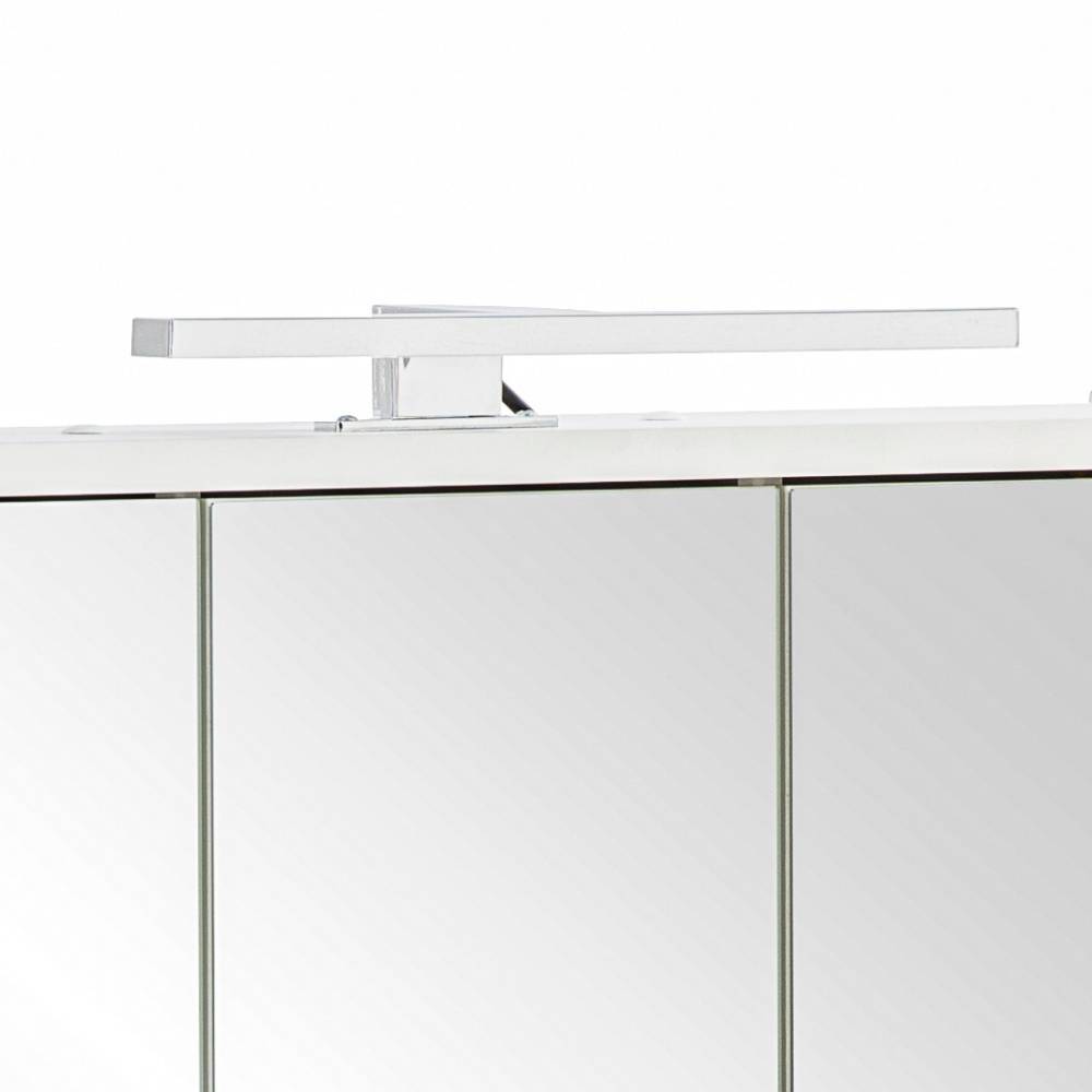 Badspiegelschrank Vialora mit LED Beleuchtung 65 cm breit