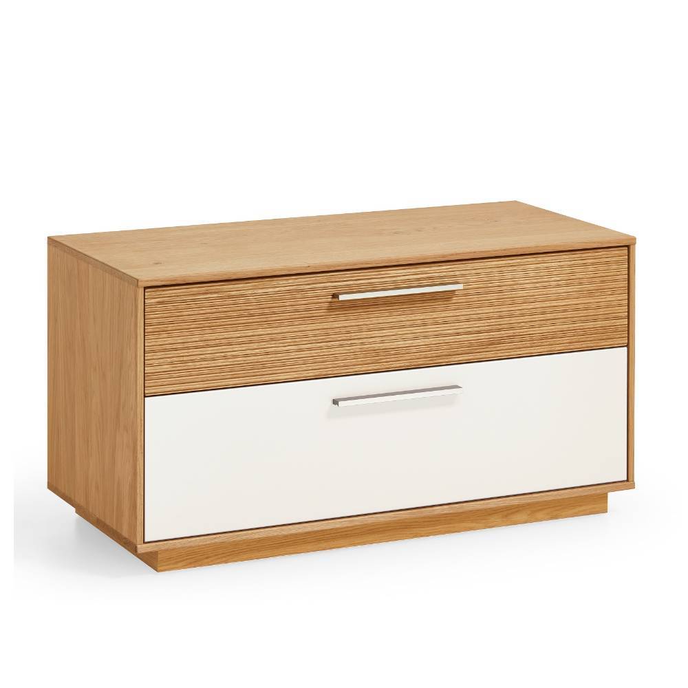 Flurbank Bedina mit zwei Schubladen 45 cm hoch