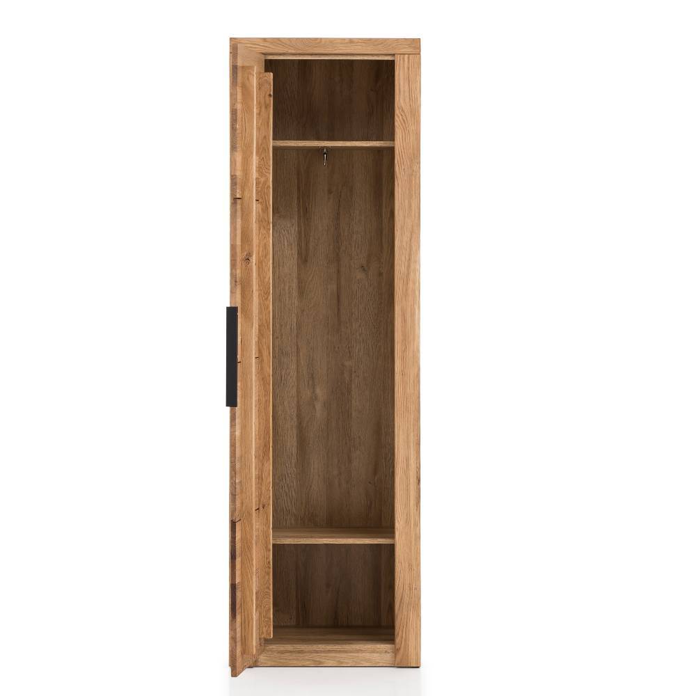 Garderobenschrank Vroscian in Eichefarben 199 cm hoch