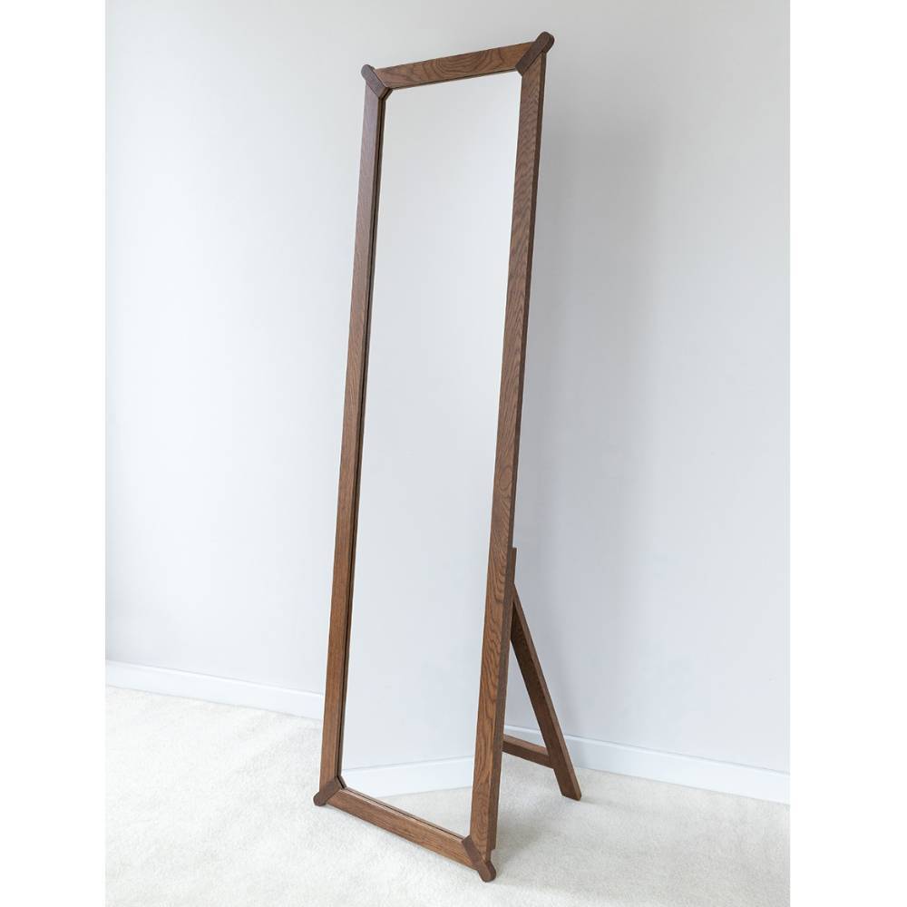 Standspiegel Sona mit Holzrahmen 179 cm hoch