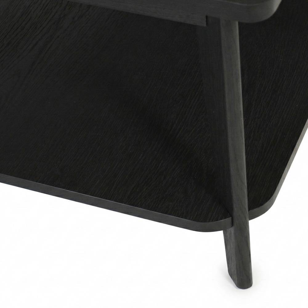 Couchtisch Letizia in Schwarz im Skandi Design
