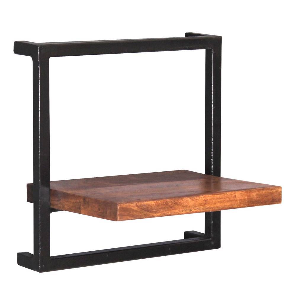 Wandregal Set Veteno im Industry und Loft Stil 25 cm tief (vierteilig)