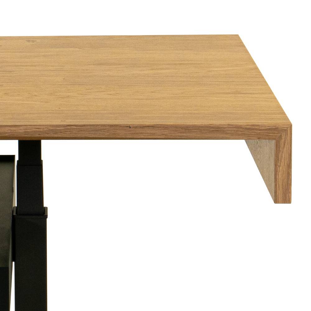 Wohnzimmer Tisch Bordeaux höhenverstellbar - 70 cm breit