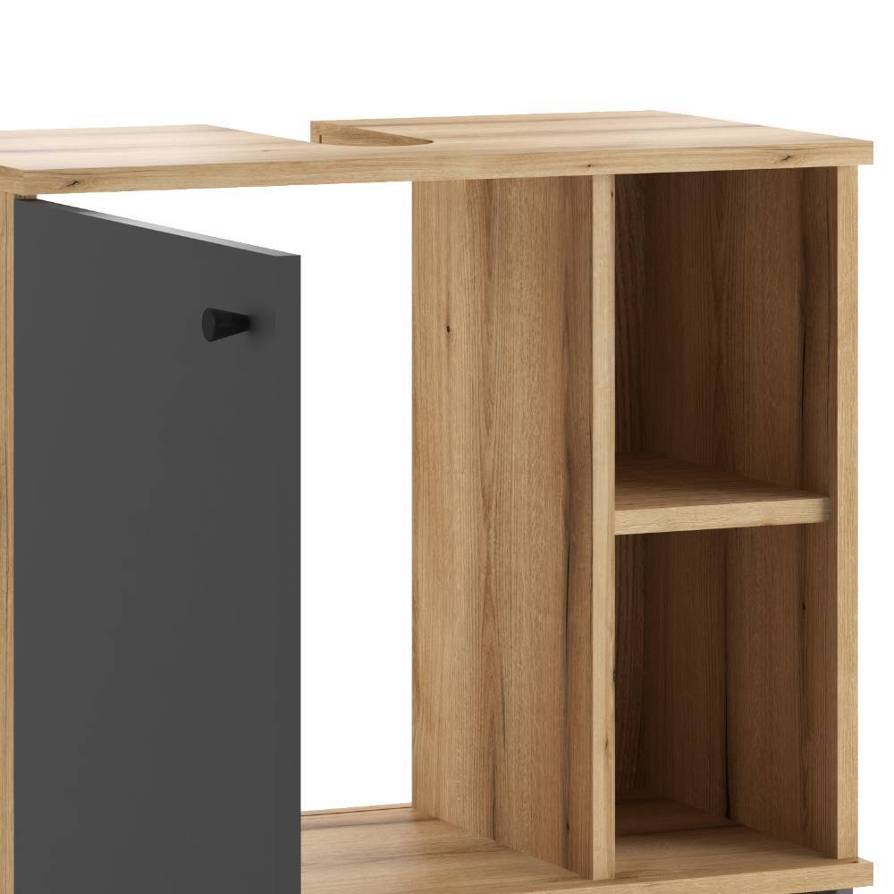 Badmöbel-Set Pattinos in modernem Design 33 cm tief (fünfteilig)